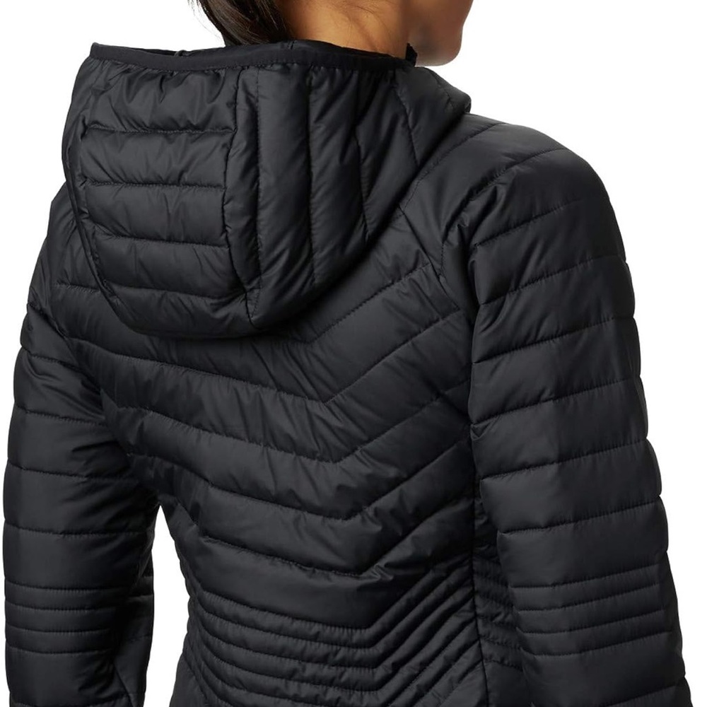 Women's Blue Columbia powder light Jacket Omni heat. Sz. XXL